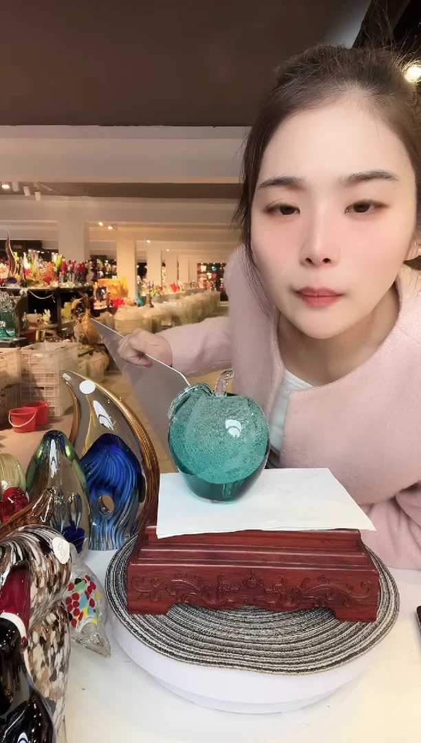 【闪购商品】茶盏纯手工热塑琉璃摆件