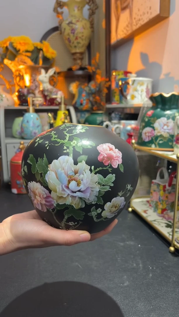 外贸陶瓷家居百货-花瓶