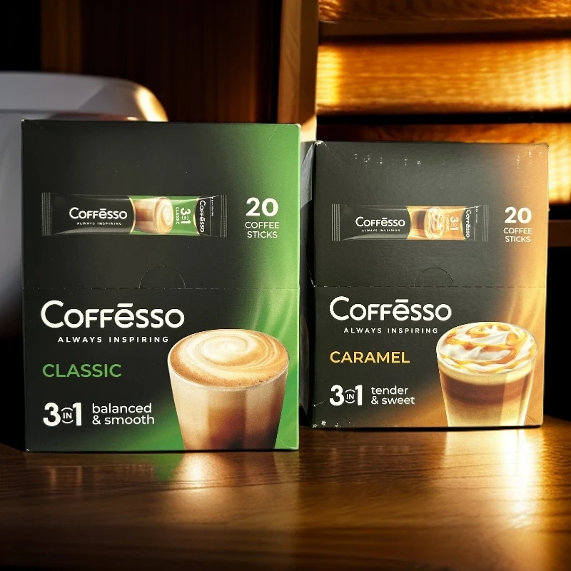 COFFESSO/咖啡索经典/焦糖速溶三合一咖啡