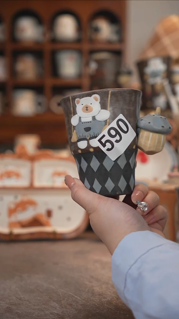 可爱川谷原创陶瓷10.14直播福利微瑕随机590