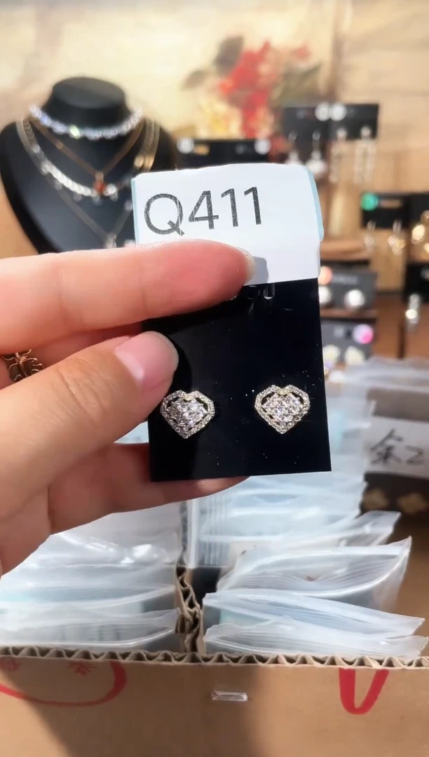 合金925银锆石Q411