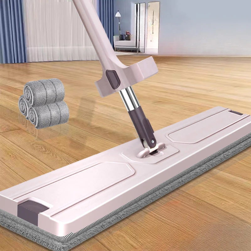 家用拖把免手洗一拖净2025新款干湿两用懒人拖地吸水加厚平板拖布