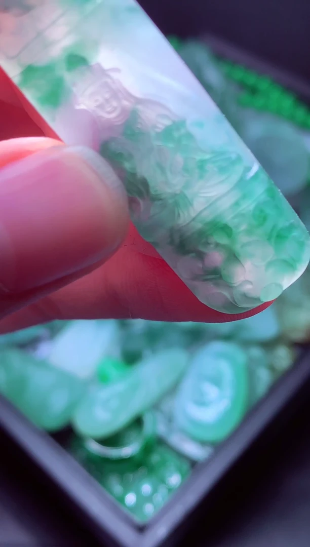未镶嵌定制翡翠涵*#毛货翡翠定制