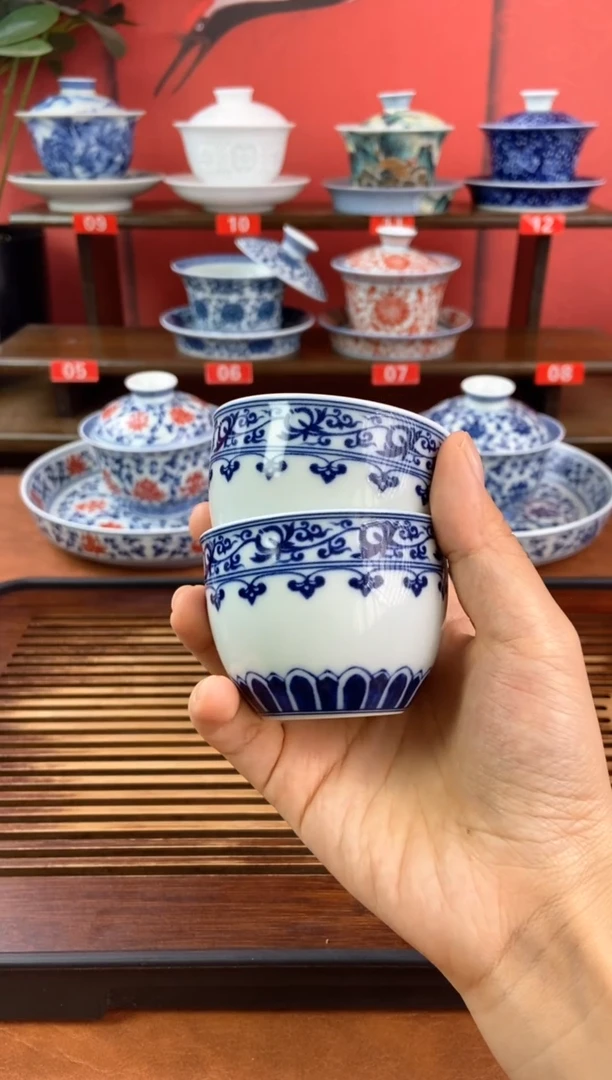 明景德镇高温精选茶具