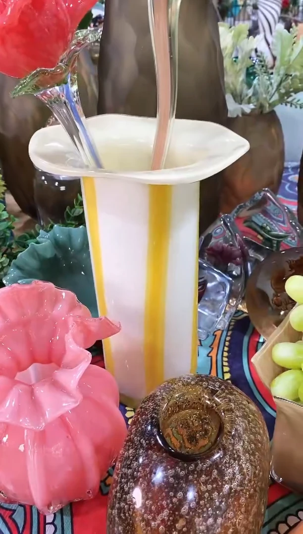 慕忆家手作琉璃花瓶