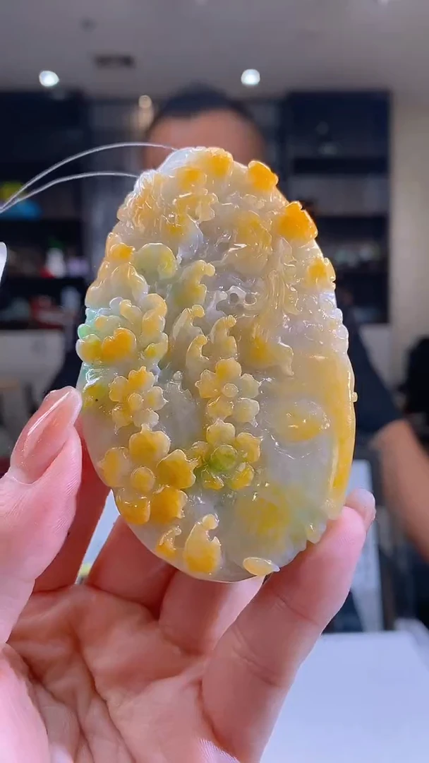 未镶嵌定制翡翠38/1013/W/花