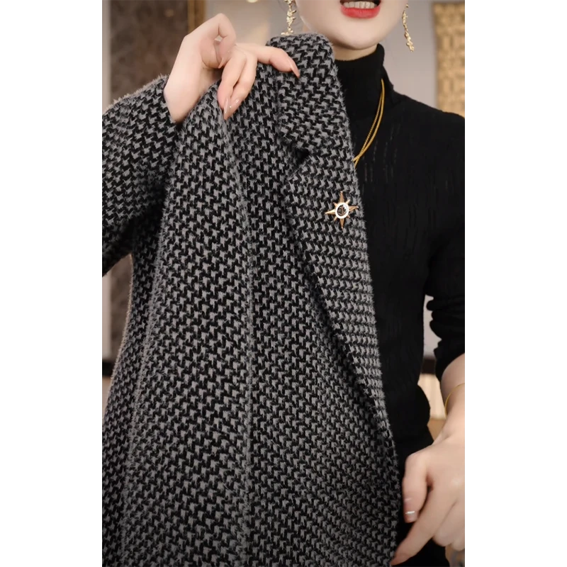 2025春季新款复古高级气质百搭小个子修身西装领外套