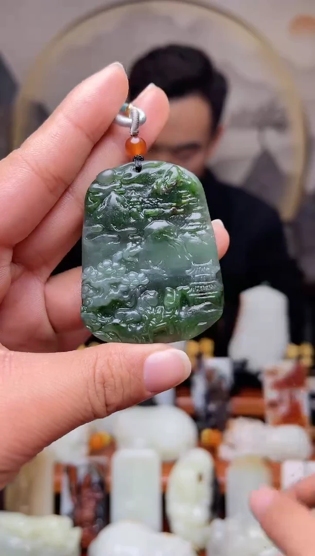 【闪购商品】和田玉吊坠未镶嵌92