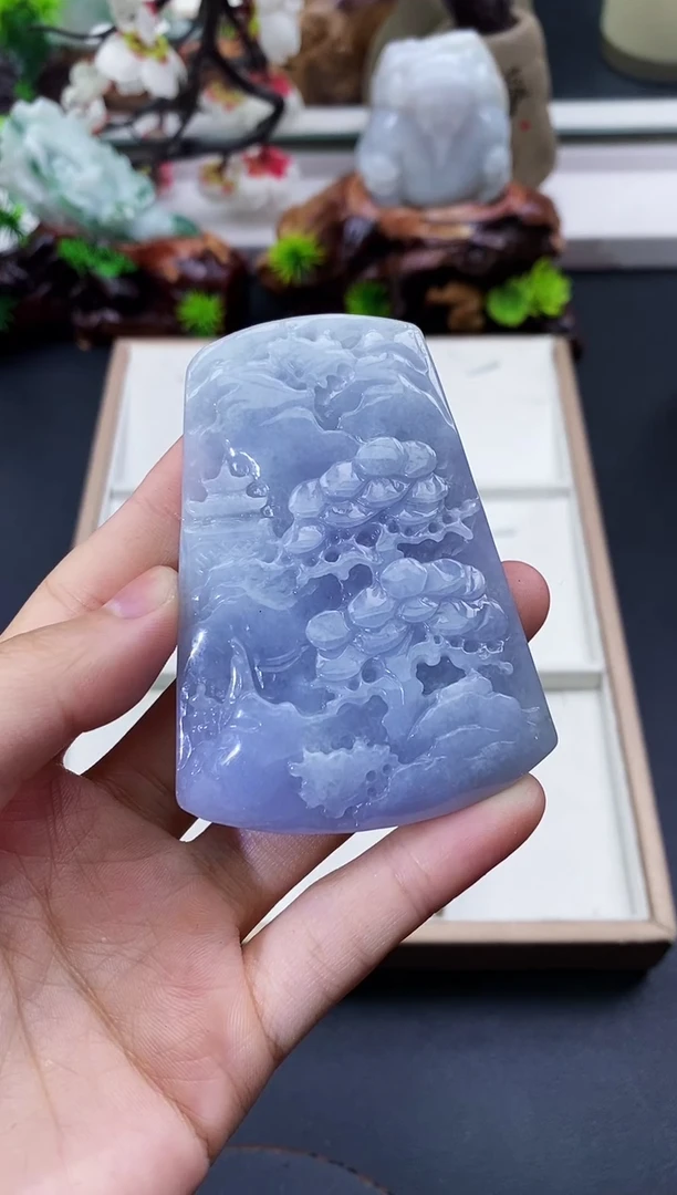 颈饰未镶嵌翡翠天然缅甸A货翡翠