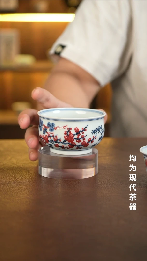 景德镇手工手绘杯