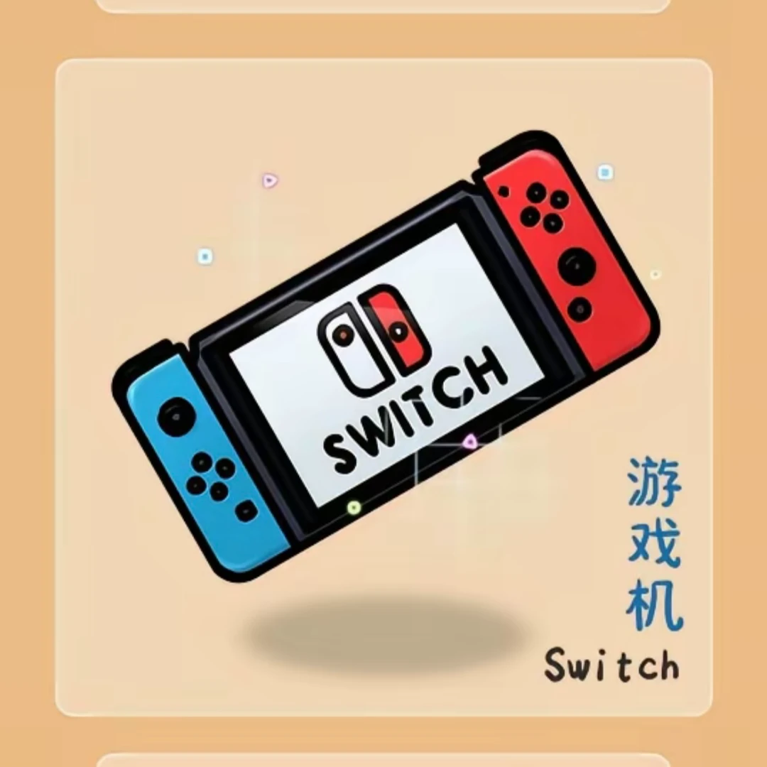 【福福招财冰箱贴】直播代拆盲盒场景道具娃屋