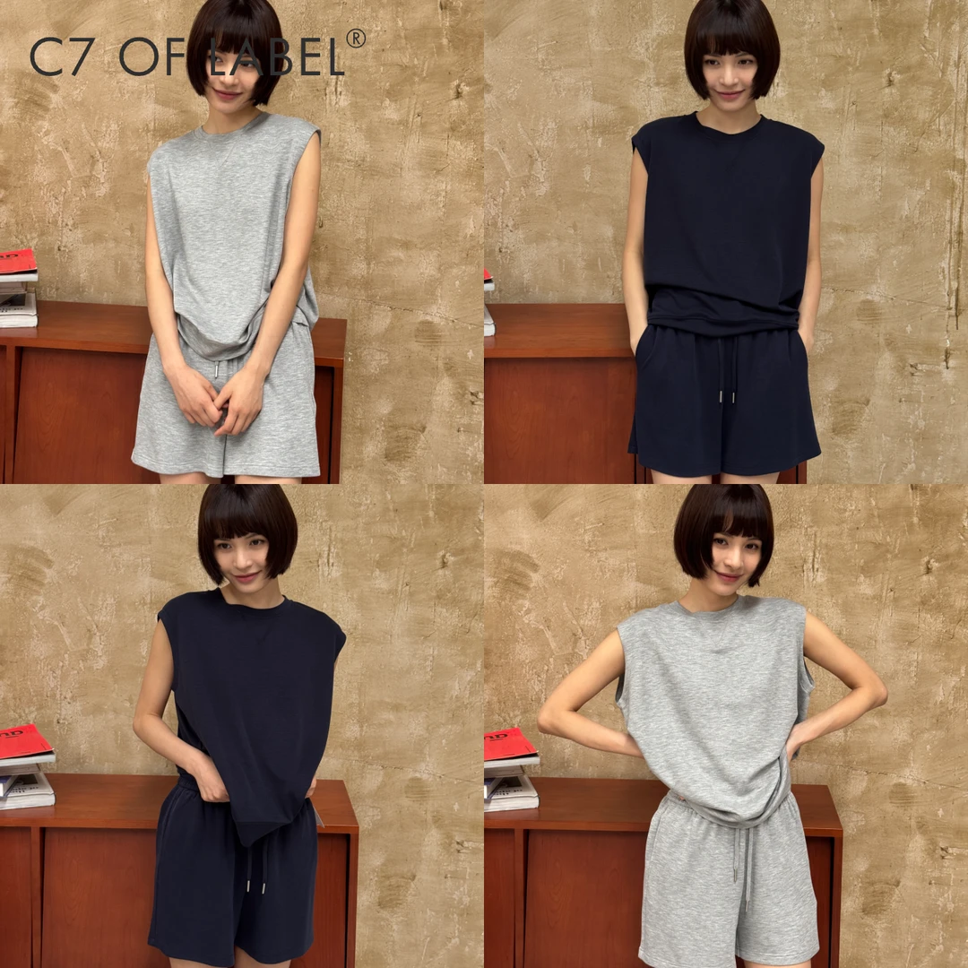 C7「云迹」莱赛尔+天丝空气层 软糯凉滑休闲套装