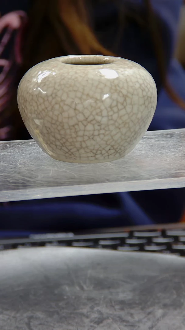 瓶哥窑水盂#4#瓷器