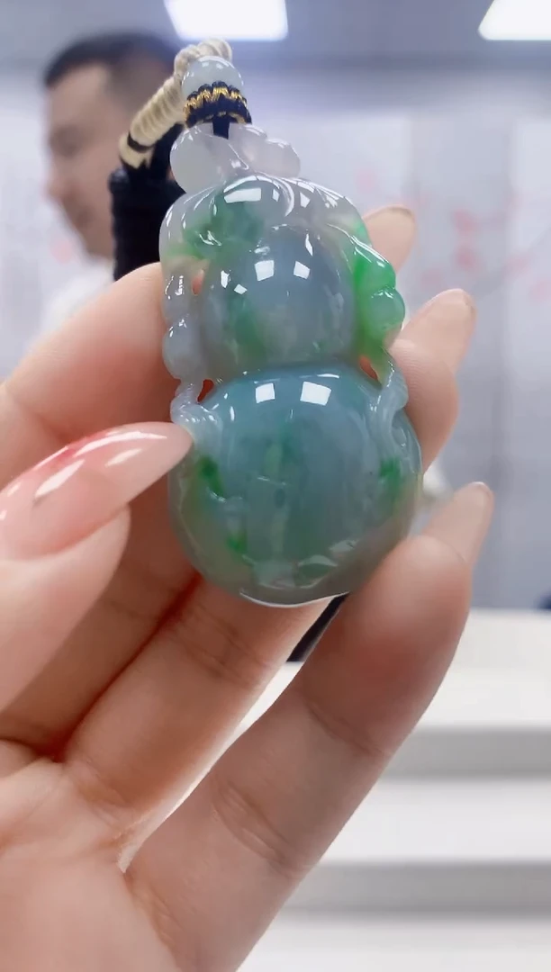未镶嵌定制翡翠4898ty-毛货挂件16
