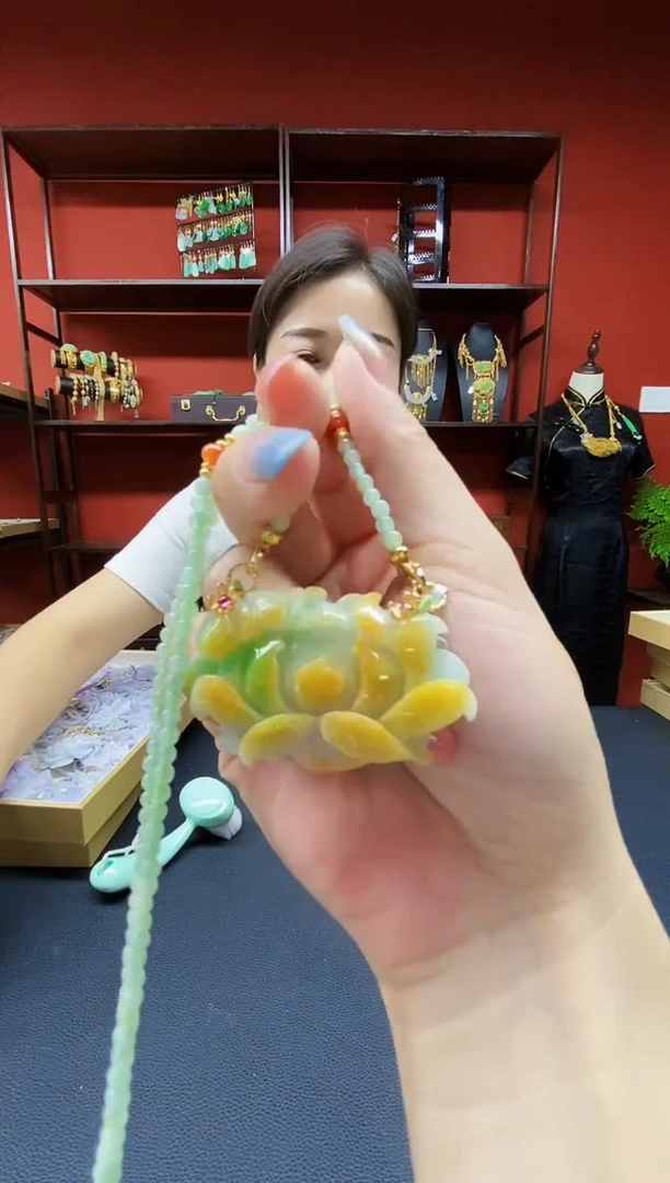 颈饰未镶嵌翡翠翡翠吊坠