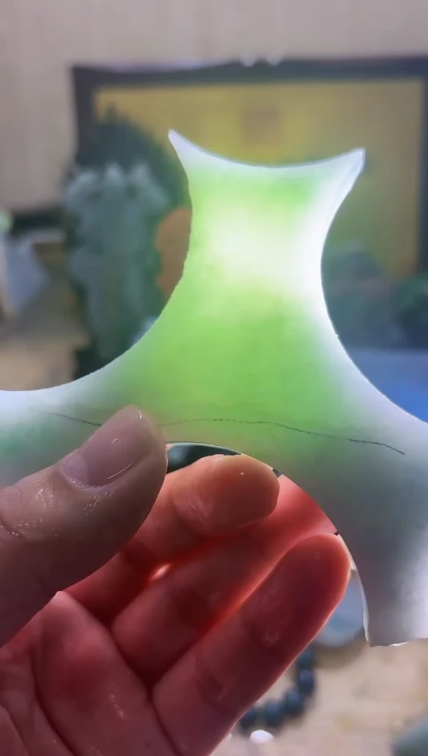 颈饰未镶嵌翡翠A货常星5905