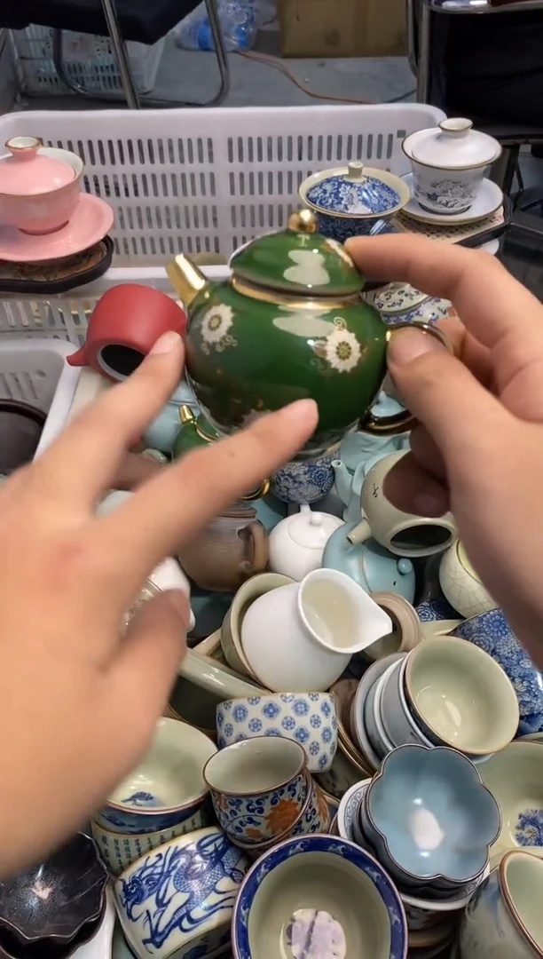 高端 茶壶 茶杯 茶具 轻轻微瑕