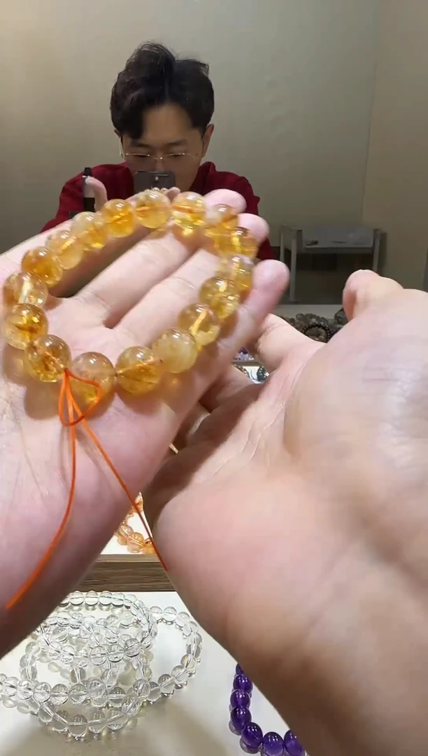 【闪购商品】水晶手链未镶嵌黄塔晶11