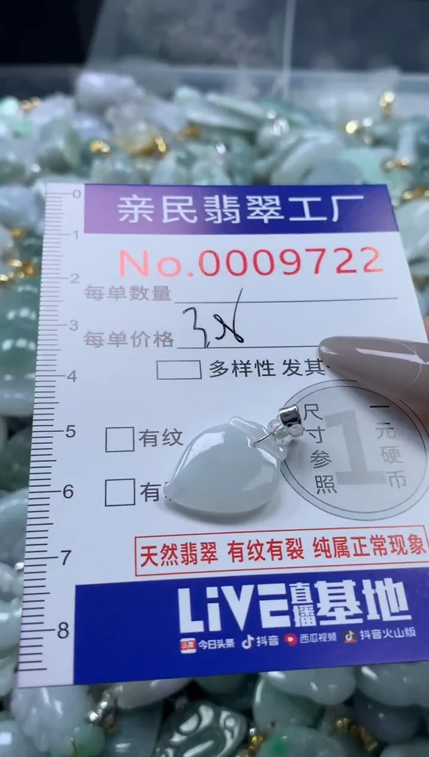 颈饰未镶嵌翡翠9722