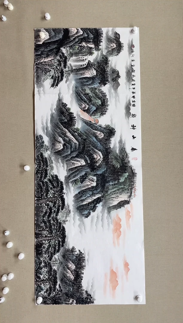 国画180*68 李永强李永强李永强李永强