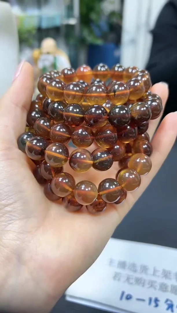【闪购商品】琥珀手链未镶嵌 B5192 多样性发其一