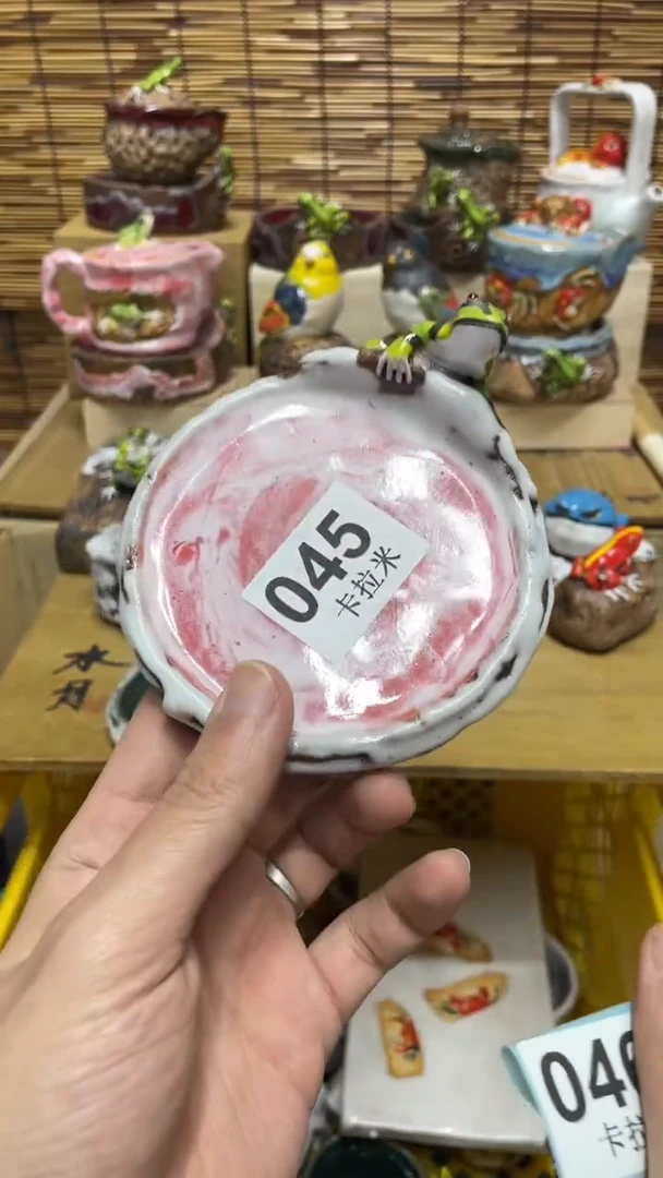 ꧁****꧂045精美粗陶手工柴烧