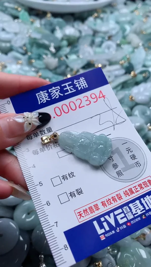 颈饰未镶嵌翡翠2394