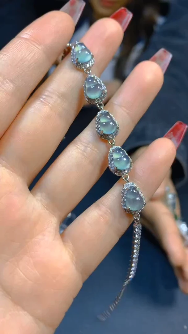 【闪购商品】翡翠手链未镶嵌0582035675多样性发一