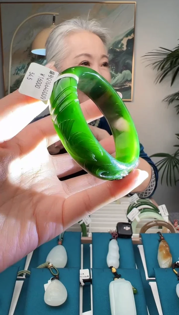 未镶嵌手镯和田玉54.5 Q