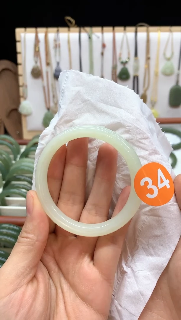 未镶嵌手镯和田玉涵*手镯3