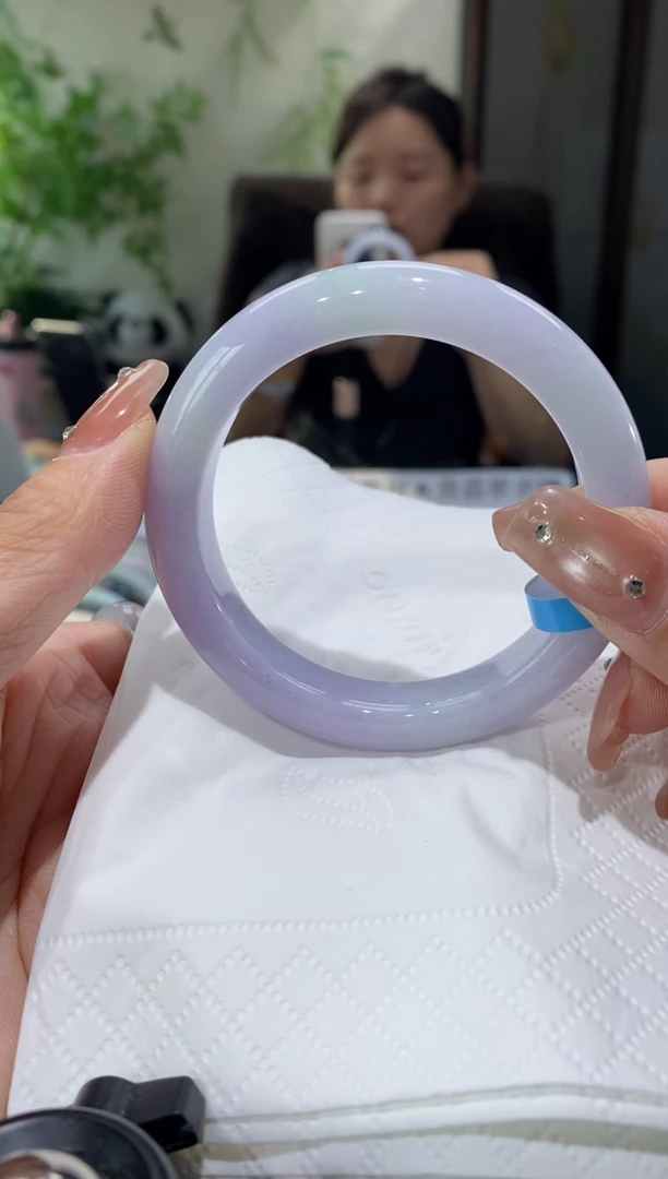 未镶嵌手镯翡翠圈口53.5