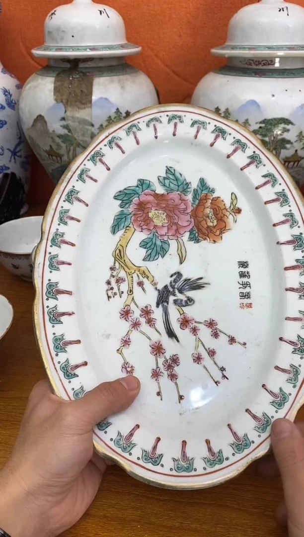 摆件陶567老厂瓷微瑕慎拍（已开价）