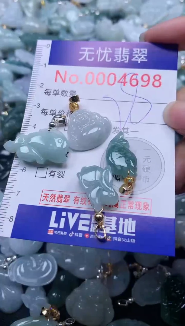 颈饰未镶嵌翡翠4698
