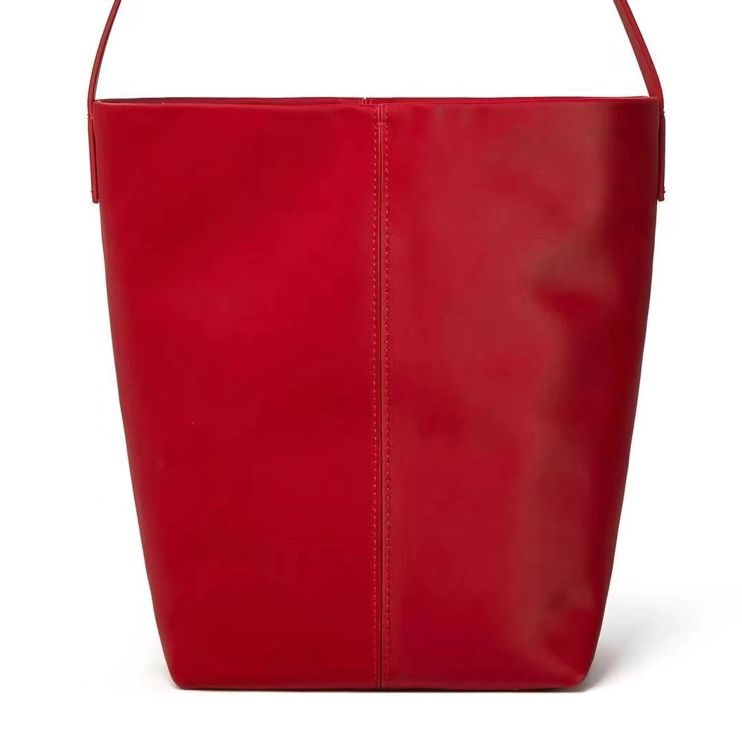 【工厂直销】J-6256-红色轻奢时尚气质女包