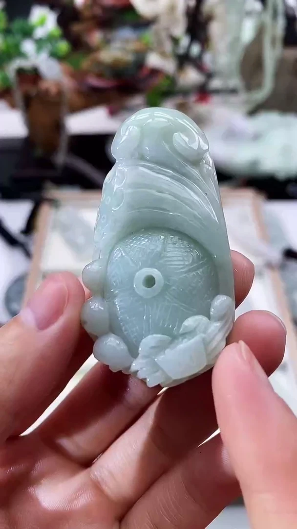 颈饰未镶嵌翡翠天然缅甸A货翡翠