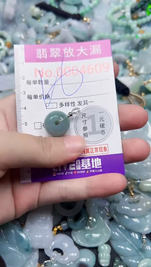 颈饰未镶嵌翡翠4609