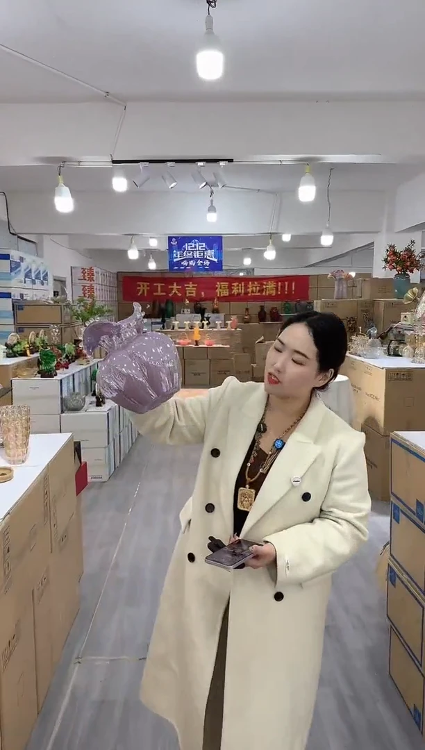 【闪购商品】无铅玻璃玖月花器G-品10