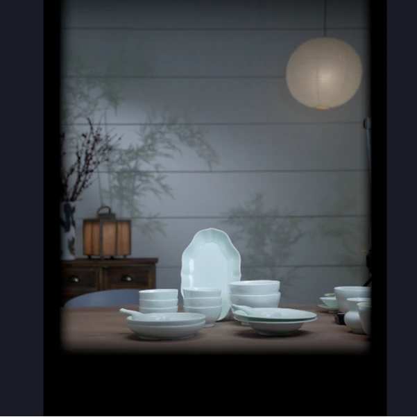 【福利套组】六人食青釉餐具礼盒-三平二满