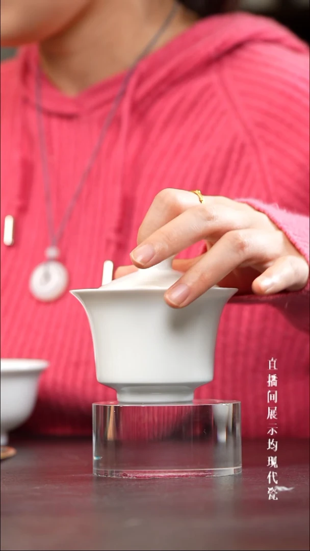 景德镇马蹄盖碗盖碗