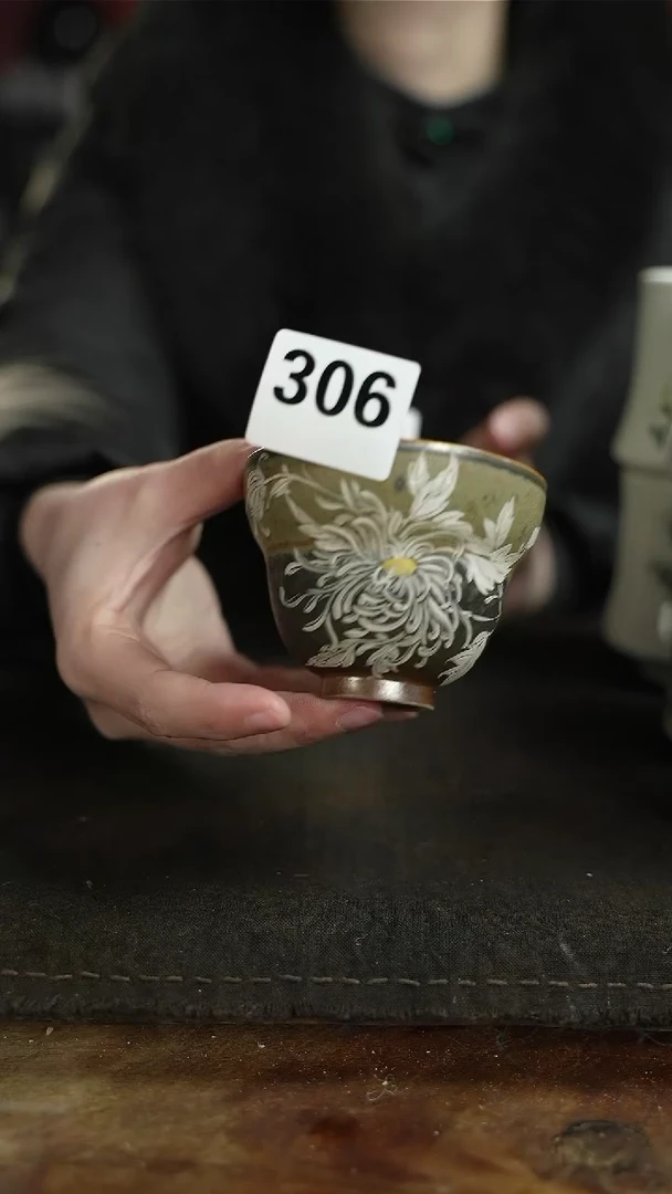 【闪购商品】杯306等烟雨陶瓷手作主人杯