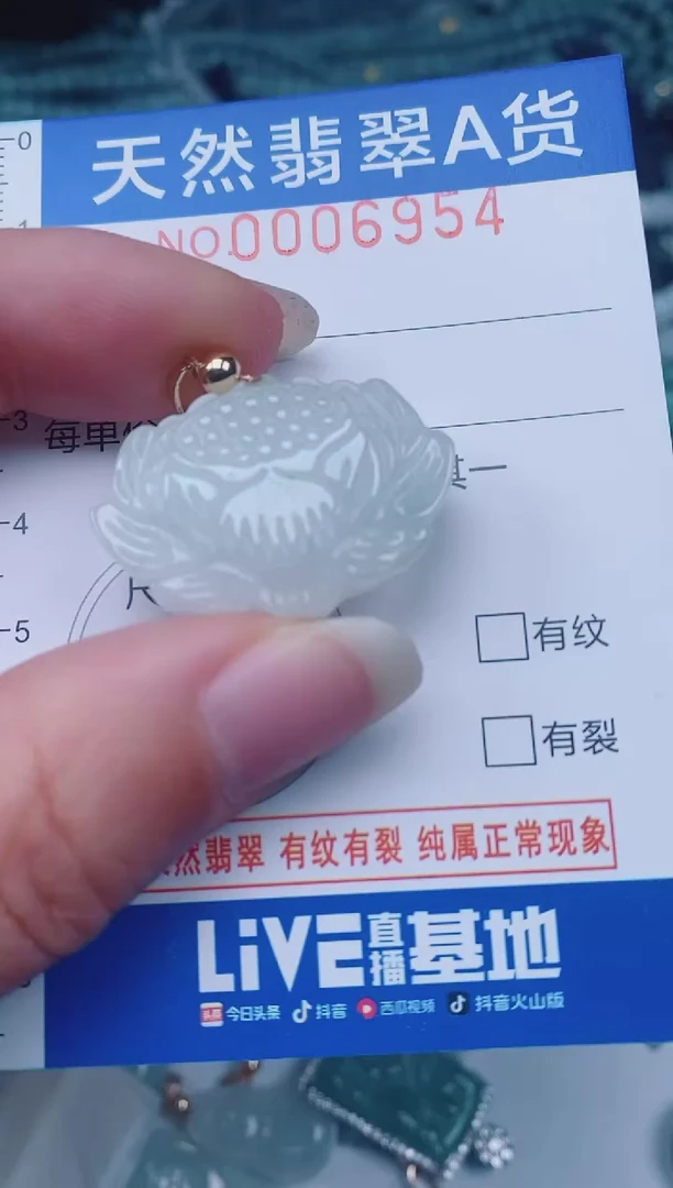 颈饰未镶嵌翡翠00006954