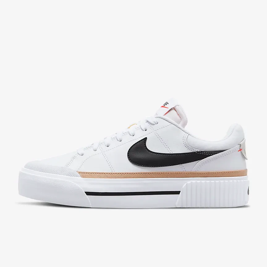 【HN步步高NK】Nike Court Legacy女子厚底增高运动鞋板鞋DM7590100