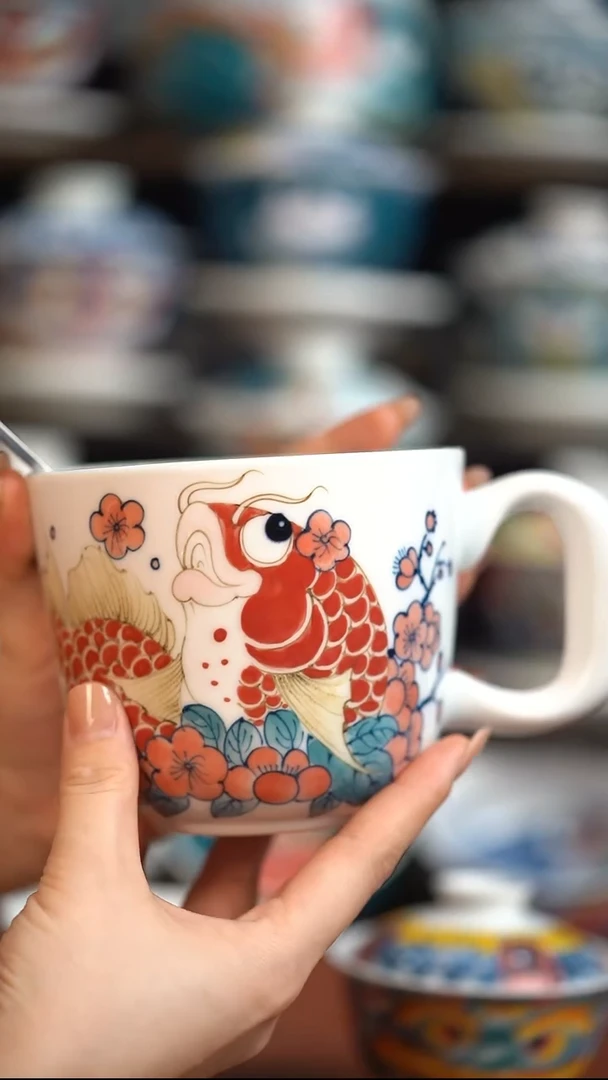 瓷片昨明大马克杯（福利价格）