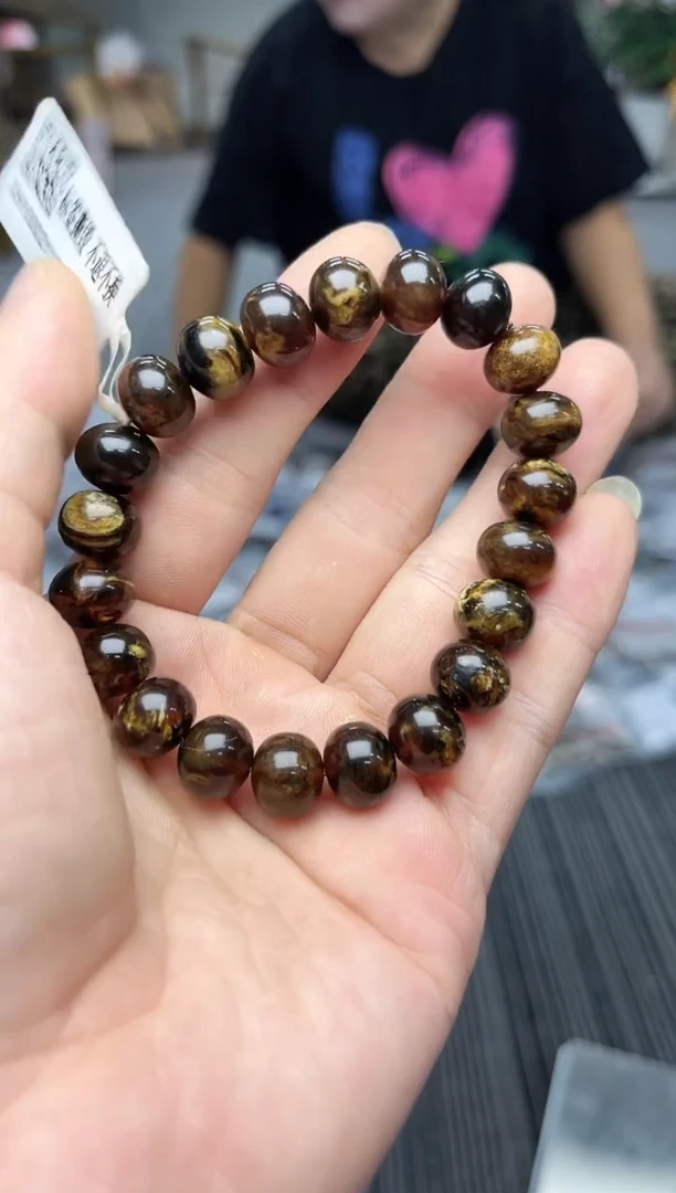 裸石琥珀未镶嵌11+手串花珀