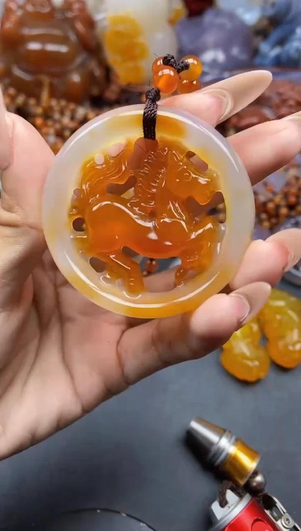 【闪购商品】玛瑙/玉髓颈饰未镶嵌ll