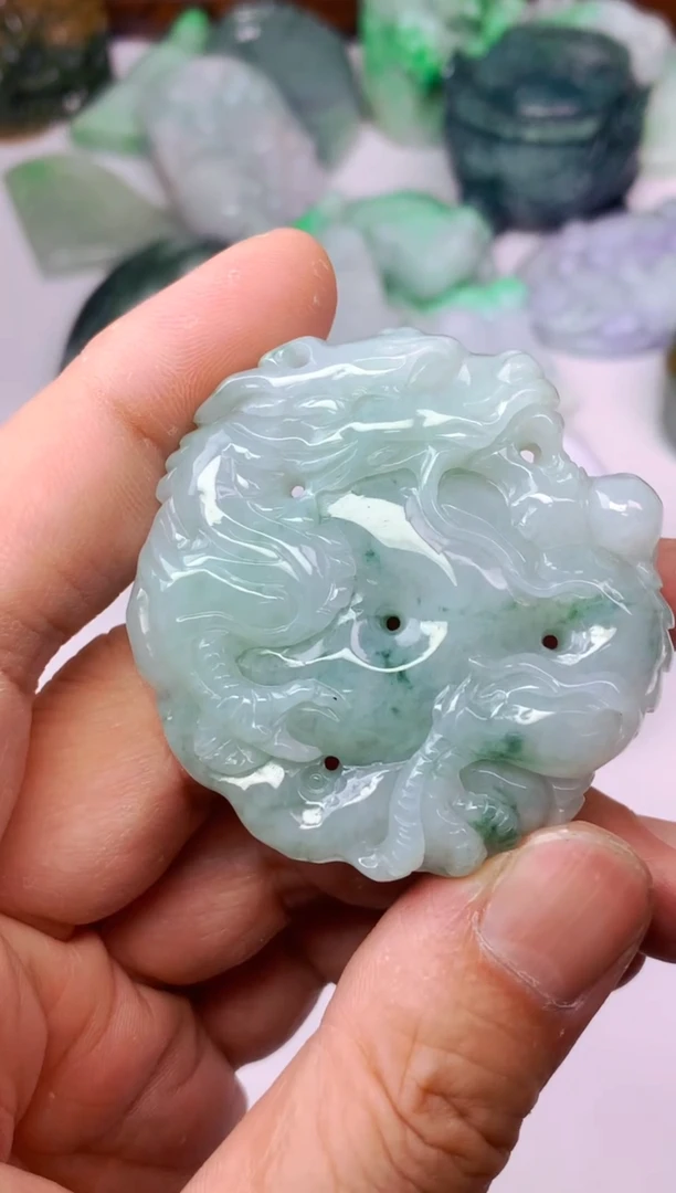 颈饰未镶嵌翡翠慢**…挂件