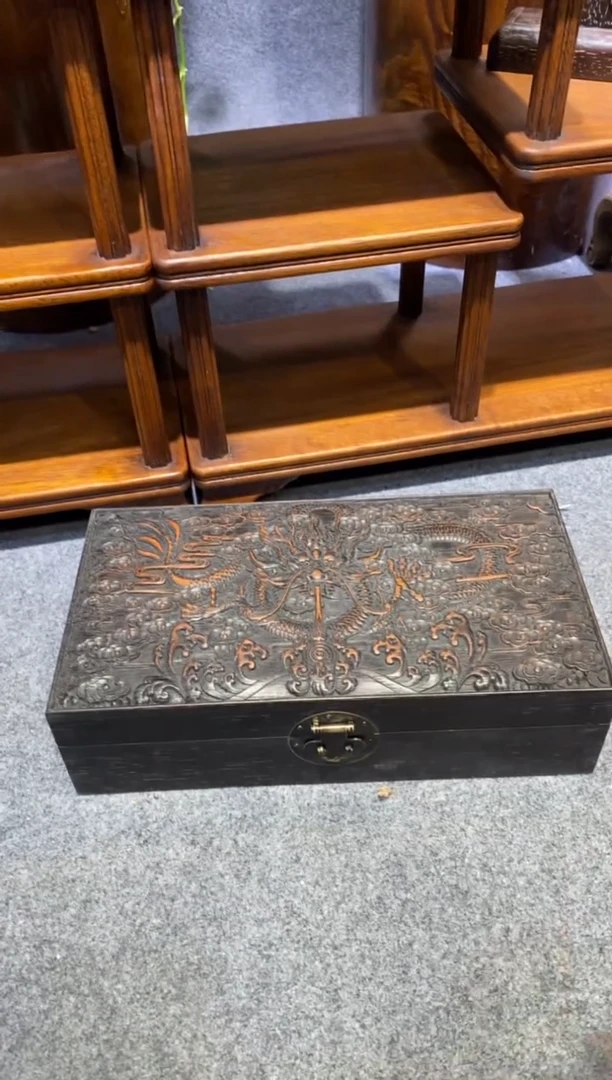 香榧木紫檀拆件雕刻板以直播间实物为准微瑕老物件