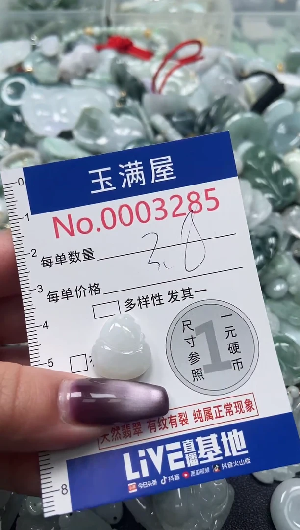 颈饰未镶嵌翡翠3285