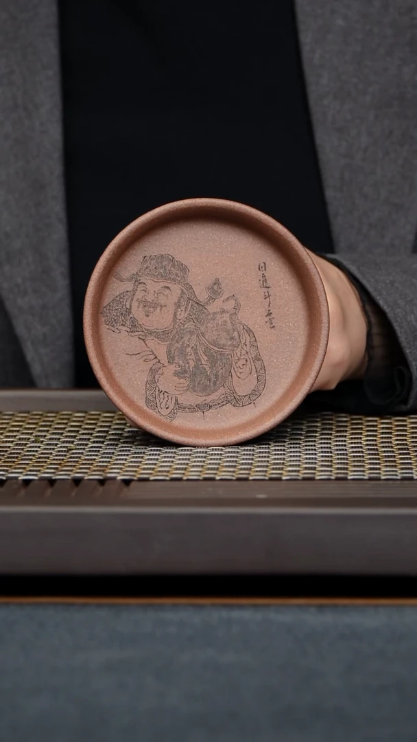 段泥小壶承小壶承黄龙山原矿零添加老段泥直径11厘米