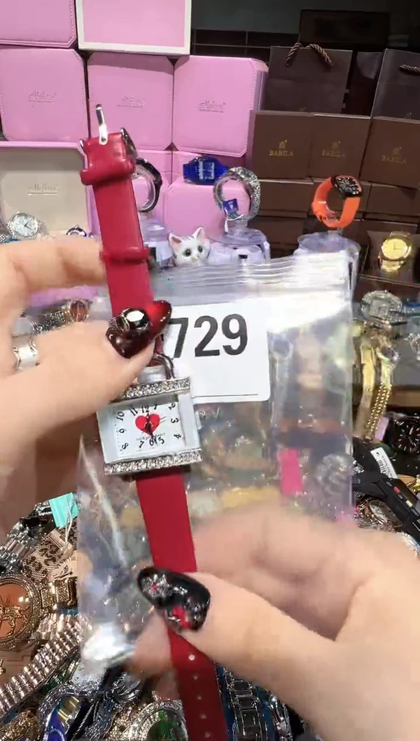 石英机芯不锈钢不锈钢直播定闪专用